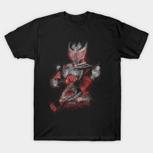 Kamen Rider Ryuuki Scribble Art T-Shirt